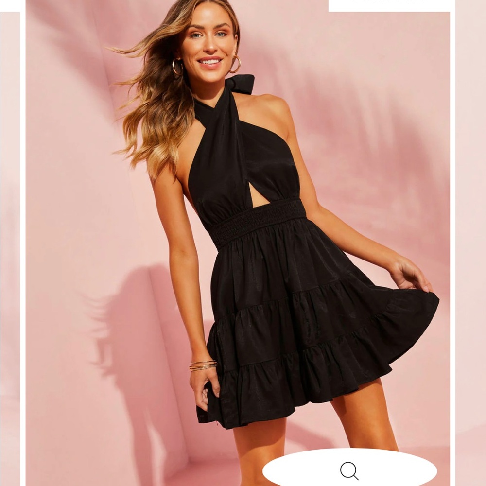 Vici black dress never worn